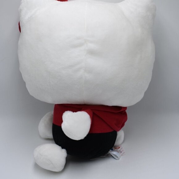 Hello Kitty San Rio Plush Head Turn with Red Bow and Hoodie Stuffed Animal 16" - Picture 7 of 8